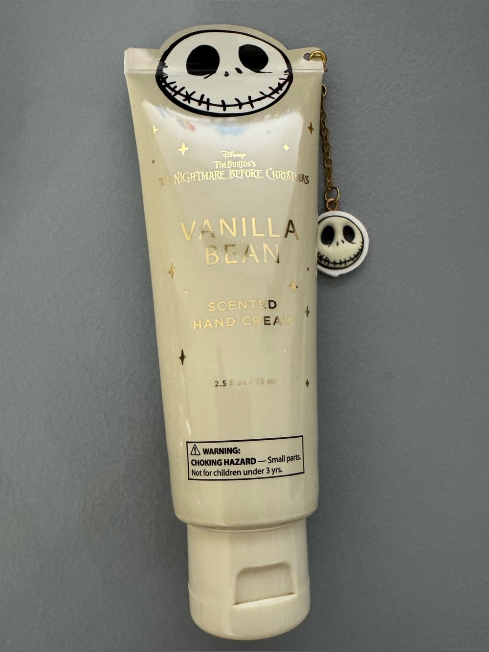 The Nightmare Before Christmas Vanilla Bean Scented Hand Cream Jack skellington